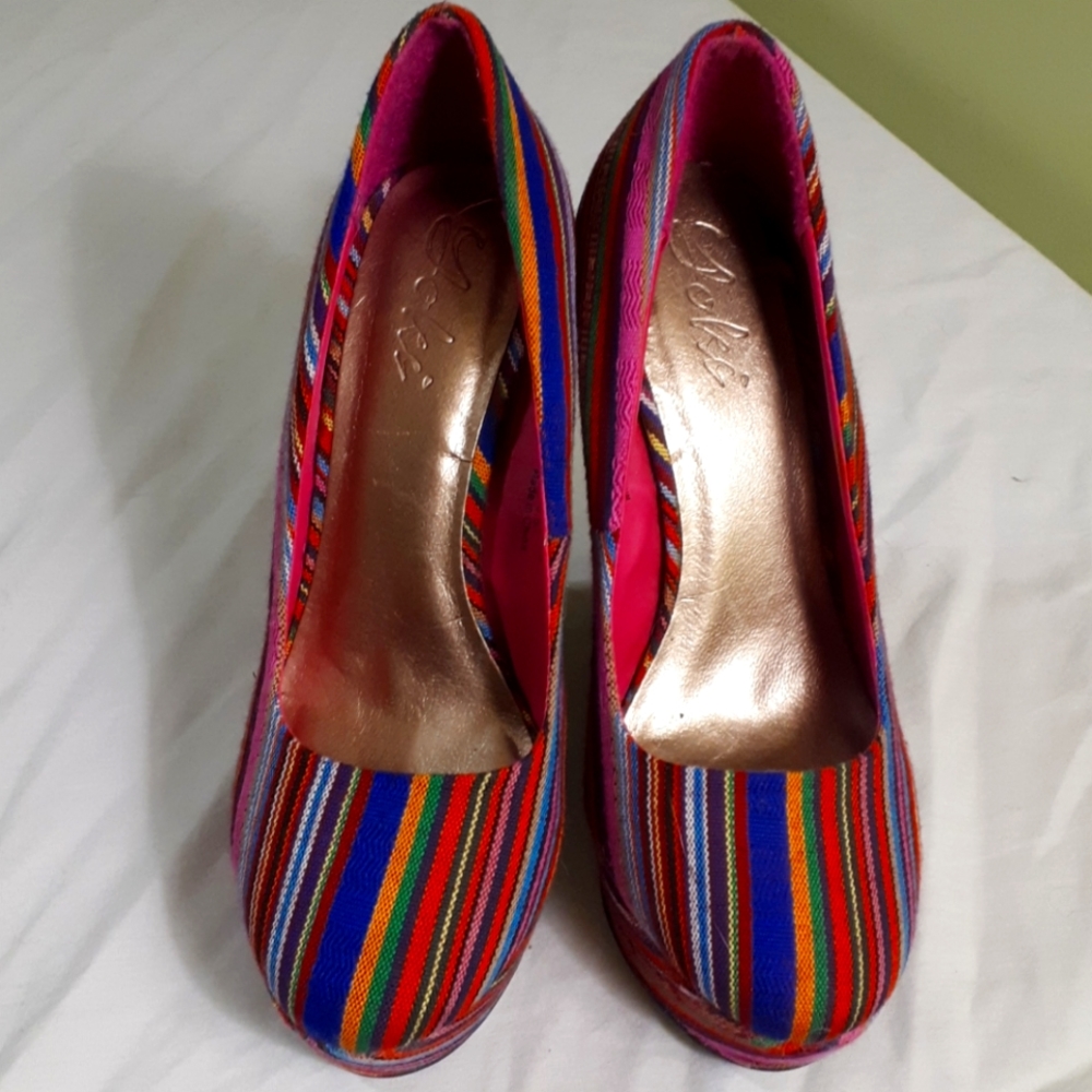 Womans Wedges,3 Inch,Size 6.5
